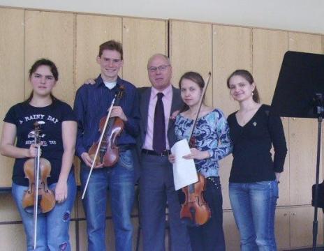 Massimo de Bonfis / Former Professor of the Rome Santa Cecilia Conservatory / Violin Lesson