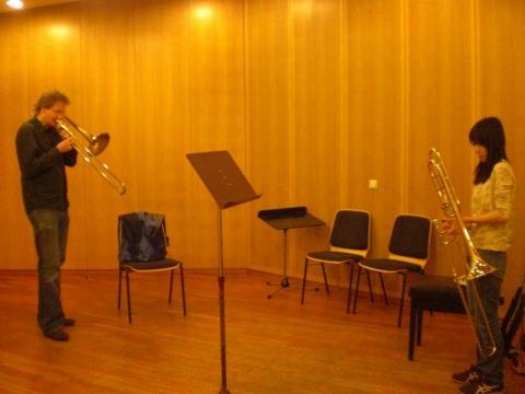 Olav Otto / Professor of Hans Eisler College of Music / Berlin Philharmoniker / Trombone Lesson