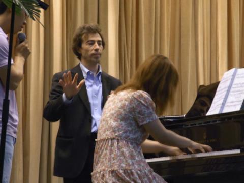 Carlo Balzaretti / Professor of the Italian National Como Conservatory / Former Principal of the Brescia Conservatorio / Piano Public Lesson
