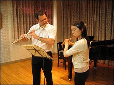 Jugen Franz / NDR North German Broadcasting Symphony Orchestra, Professor of Hamburg Conservatory / Flute Public Lesson