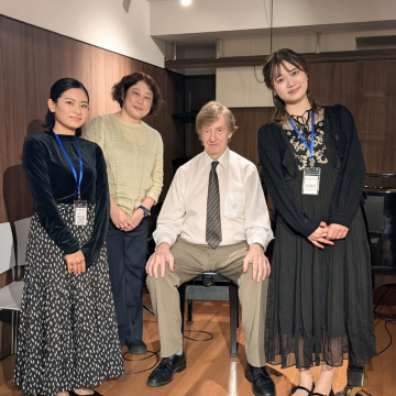 <募集中> トリファー・スミス｜ピアノ公開レッスン（対面）｜ドイツ・ハンブルグ音楽大学元教授