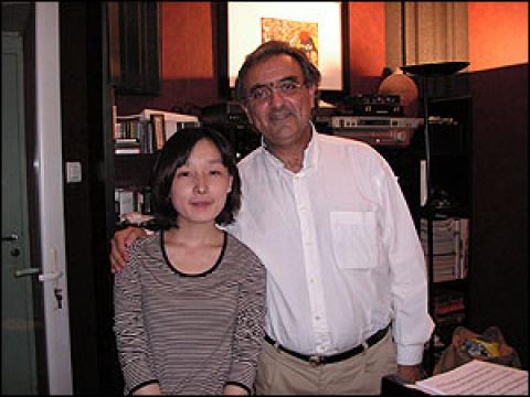 Haruka ANDO / Piano private lesson Prof. Ramzi Yassa / Paris, France