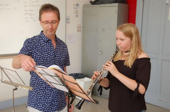 Sylvain Clemmer / Royal Conservatory of Mons, Professor of Namur Conservatory of Music, Chief of the Royal Philharmonique Orchestra of Liege / Oboe Public Lesson