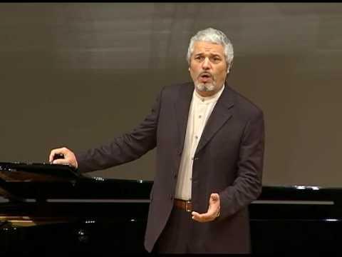Delphi Menicucci / Professor, Milan Conservatory of Italy / Vocal public lesson