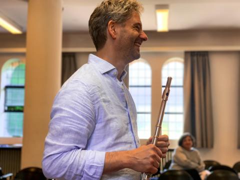 Aldo Baerten / Cologne Conservatory of Music & Royal Conservatory of Music in Antwerp & Professor of Conservatory of Utrecht & Chief of Antwerp Symphony Orchestra / Flute Online Public Lessons