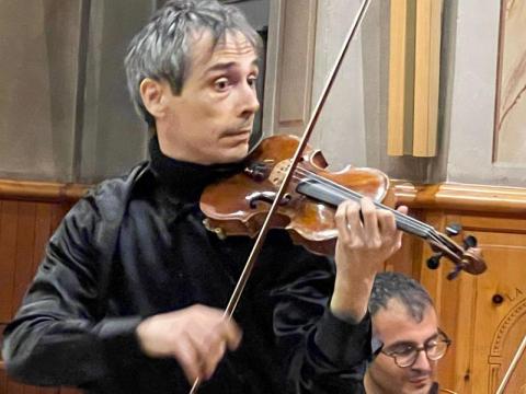 Francesco Parrino/Professor Giuseppe Verdi, Conservatoire de Como, Italy/Violin Online Public Lessons