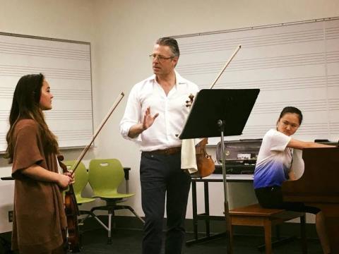 Lorenz Gamma / Associate Professor, Faculty of Music, California State University, Northridge / Violin Lesson