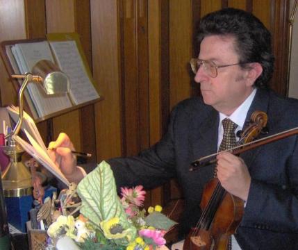 Fabio Camarota / Former Professor of Rome Santa Cecilia Conservatory / Former Chief of RAI National Symphony Orchestra / Violin Lesson