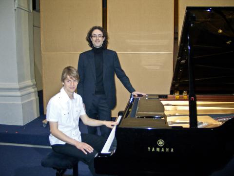 Fabian Jardon / Professor of the Namur Conservatory of Music / Piano lessons
