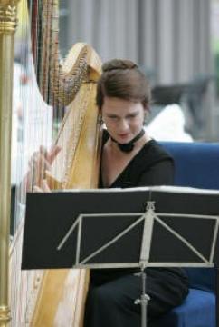 Elena Janssen / Harp player / Harp lesson