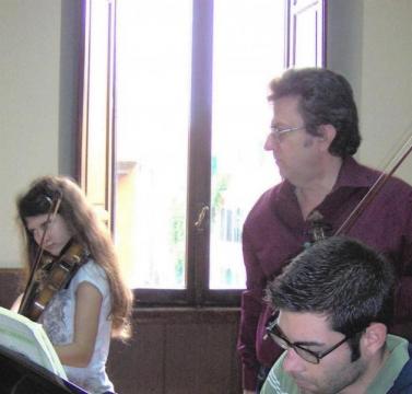 Fabio Camarota / Former Professor of Rome Santa Cecilia Conservatory / Former Chief of RAI National Symphony Orchestra / Violin Lesson