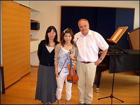 Yuko HIROSE / Violin / Wiener MusikSeminar / Vienna, Austria