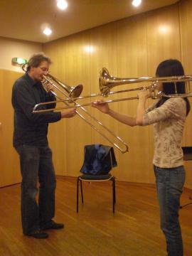 Olav Otto / Professor of Hans Eisler College of Music / Berlin Philharmoniker / Trombone Lesson