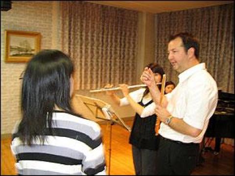 Jugen Franz / NDR North German Broadcasting Symphony Orchestra, Professor of Hamburg Conservatory / Flute Public Lesson