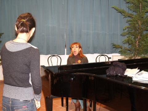 Lucetta Bitzi / Professor of Parma Conservatory / Vocal Music Public Lesson