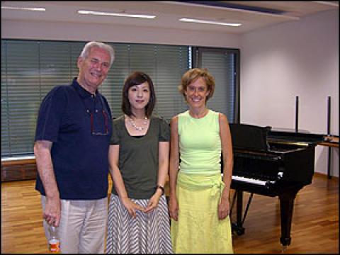 Miho YOSHIHARA / Piano / UNIVERSITÄT MOZARTEUM SALZBURG Internationale Sommerakademie / Salzburg, Austria