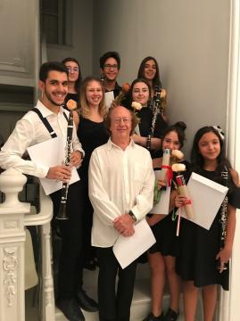 Michel Lutiek / Professor at the Conservatoire de Nice, France & Former Professor at the Conservatoire National Supérieur de Musique de Paris / Clarinet online public lessons