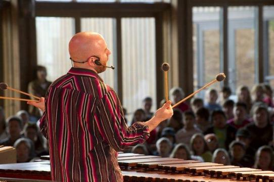 Simon Boyer / Former Professor of Steinhard Music and Performing Art, New York University, USA / Marimba Percussion Lesson