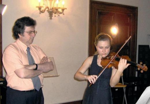 Fabio Camarota / Former Professor of Rome Santa Cecilia Conservatory / Former Chief of RAI National Symphony Orchestra / Violin Lesson