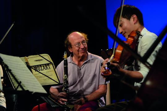 Michel Lutiek/Professor of Nice Regional Conservatory/Former Professor of Paris Conservatoire/Clarinet lesson