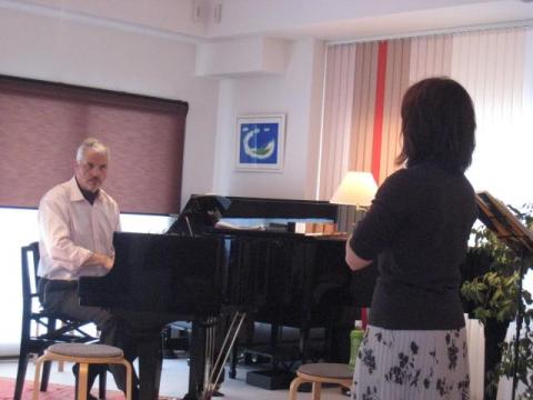 Delphi Menicucci / Professor, Milan Conservatory of Italy / Vocal public lesson